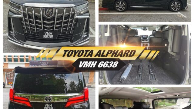 Toyota Alphard transportation service by ORANGE LEISURE SDN BHD