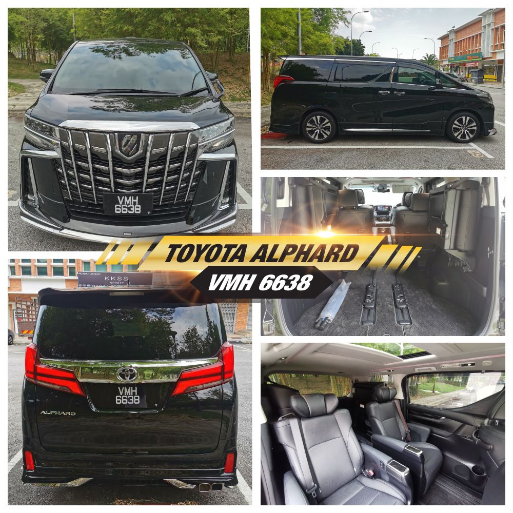 Toyota Alphard transportation service by ORANGE LEISURE SDN BHD
